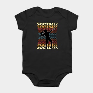 Football Fall Colors design Baby Bodysuit